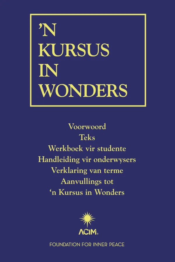 Afrikaans edition cover